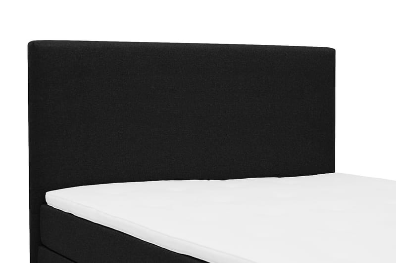 Komplett Sängpaket Dream 160x200 cm Slät Sänggavel - Svart - Möbler - Säng - Dubbelsäng