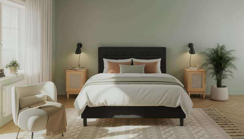 Komplett Sängpaket Dream 160x200 cm - Svart - Möbler - Säng - Kontinentalsäng