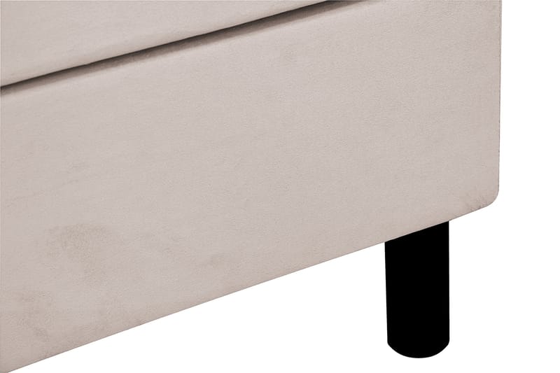 Komplett Sängpaket Dream 180x200 cm Assymetriska knappar - Beige - Möbler - Säng - Komplett sängpaket