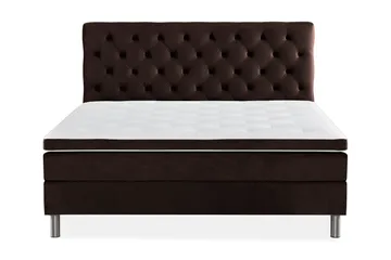 Sänggavel Djuphäftad - Brun