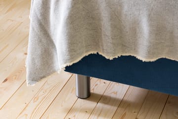 Ella Sängpaket 180x200 cm Rutig Gavel - Mörkblå/Sammet - Möbler - Säng - Kontinentalsäng