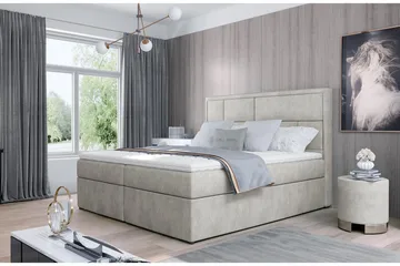 Emeron Sängpaket 180x200 cm - Beige - Möbler - Säng - Komplett sängpaket