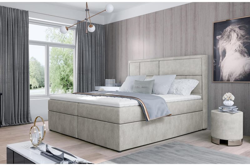 Emeron Sängpaket 180x200 cm, Beige