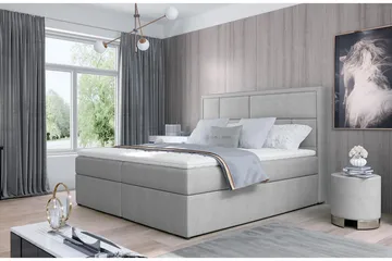 Emeron Sängpaket 180x200 cm - Grå - Möbler - Säng - Komplett sängpaket