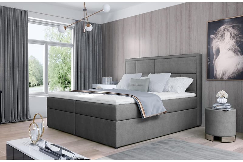 Emeron Sängpaket 180x200 cm, Grå