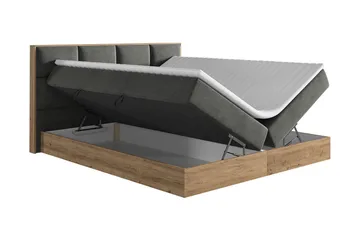 Förvaringssäng EUPHORIA 180x200 - Beige - Möbler - Säng - Komplett sängpaket