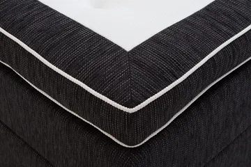 Grand Komplett Sängpaket 180x200 F/M Latex - Svart - Möbler - Säng - Kontinentalsäng