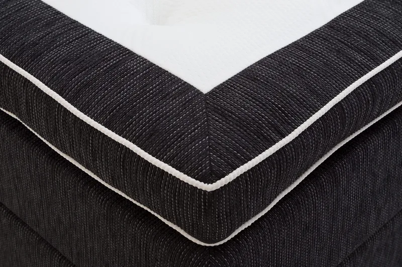 Grand Kontinentalsäng Komplett Sängpaket 180x200 cm - Svart - Möbler - Säng - Kontinentalsäng