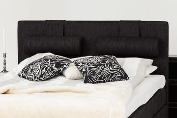 Grand Kontinentalsäng Komplett Sängpaket 180x200 cm - Svart - Möbler - Säng - Kontinentalsäng