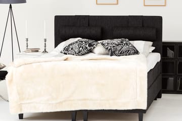 Grand Kontinentalsäng Komplett Sängpaket 180x200 cm - Svart - Möbler - Säng - Kontinentalsäng