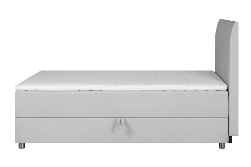 Happy Sängpaket Förvaringssäng 90x200 - Ljusgrå - Säng med förvaring - Komplett sängpaket