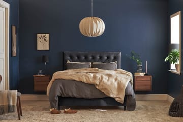 Happy Plus Sängpaket Kontinentalsäng 140x200 cm - Mörkgrå - Möbler - Säng - Kontinentalsäng