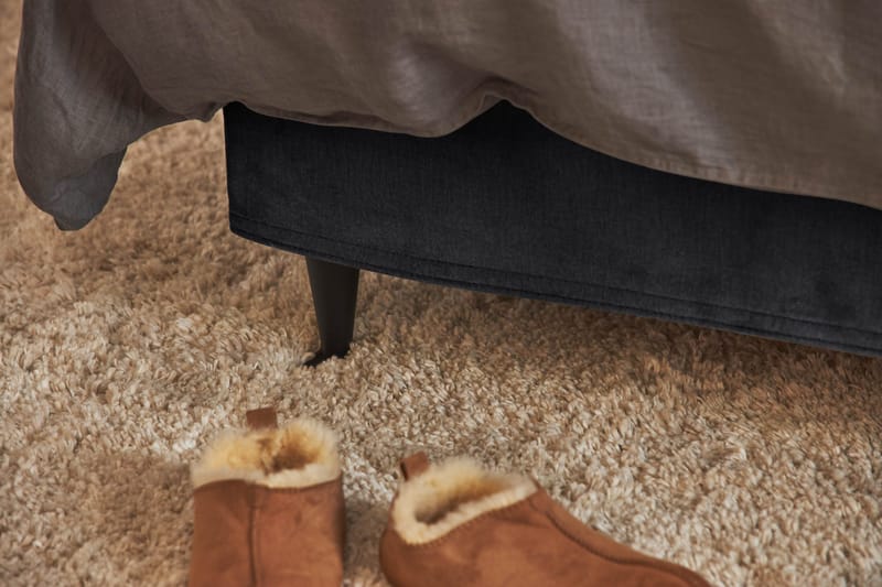 Happy Plus Sängpaket Kontinentalsäng 140x200 cm - Mörkgrå - Möbler - Säng - Kontinentalsäng