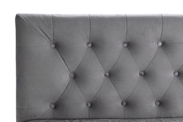 Happy Plus Sängpaket Kontinentalsäng 140x200 cm - Grå - Möbler - Säng - Kontinentalsäng