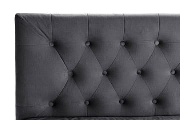 Happy Plus Sängpaket Kontinentalsäng 140x200 cm - Mörkgrå - Möbler - Säng - Kontinentalsäng