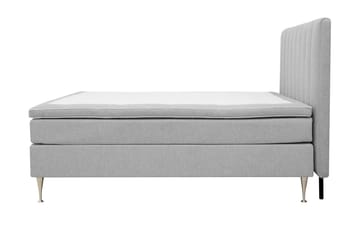 Komplett Sängpaket Hilton High 160x200 cm - Grå - Möbler - Säng - Kontinentalsäng