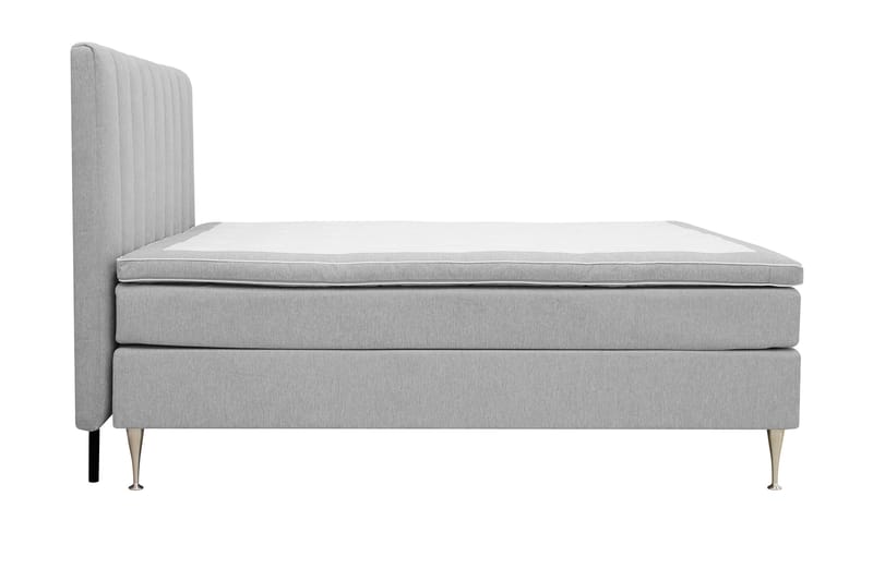 Komplett Sängpaket Hilton High 160x200 cm - Grå - Möbler - Säng - Kontinentalsäng