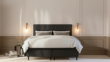 Komplett Sängpaket Hilton Plus 180x200 cm - Antracit - Möbler - Säng - Kontinentalsäng