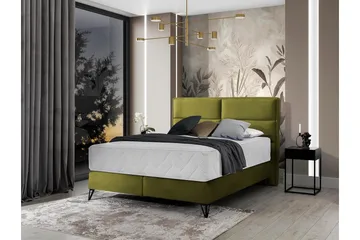 Kasyap Sängpaket Ramsäng 140x200 cm - Grön - Möbler - Säng - Komplett sängpaket