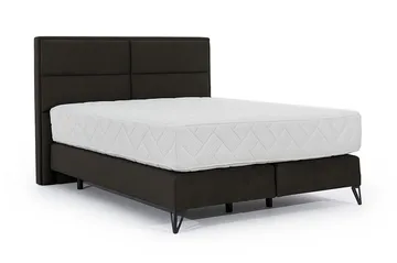 Kasyap Sängpaket Ramsäng 160x200 cm - Brun - Möbler - Säng - Komplett sängpaket