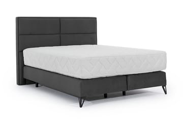 Kasyap Sängpaket Ramsäng 180x200 cm - Grå - Möbler - Säng - Komplett sängpaket
