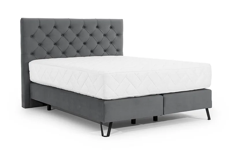 Katsumi Sängpaket Ramsäng 140x200 cm - Grå - Möbler - Säng - Komplett sängpaket