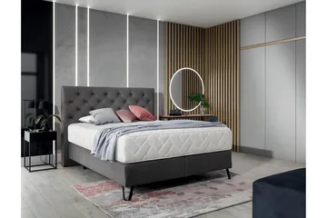 Katsumi Sängpaket Ramsäng 140x200 cm - Grå - Möbler - Säng - Komplett sängpaket