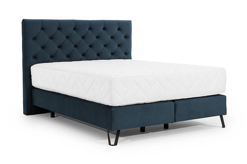 Katsumi Sängpaket Ramsäng 160x200 cm - Blå - Möbler - Säng - Komplett sängpaket