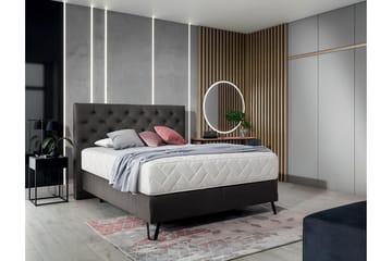Katsumi Sängpaket Ramsäng 160x200 cm - Grå - Möbler - Säng - Komplett sängpaket