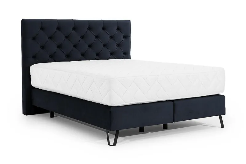 Katsumi Sängpaket Ramsäng 160x200 cm - Mörkblå - Möbler - Säng - Komplett sängpaket