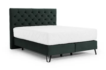 Katsumi Sängpaket Ramsäng 160x200 cm - Mörkgrön - Möbler - Säng - Komplett sängpaket