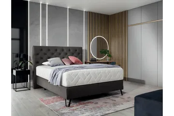 Katsumi Sängpaket Ramsäng 180x200 cm - Grå - Möbler - Säng - Komplett sängpaket