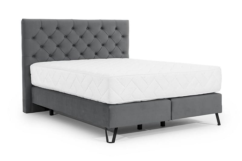 Katsumi Sängpaket Ramsäng 180x200 cm - Grå - Möbler - Säng - Komplett sängpaket