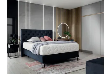Katsumi Sängpaket Ramsäng 180x200 cm - Mörkblå - Möbler - Säng - Komplett sängpaket