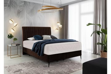 Katsuo Sängpaket Ramsäng 140x200 cm - Brun - Möbler - Säng - Komplett sängpaket