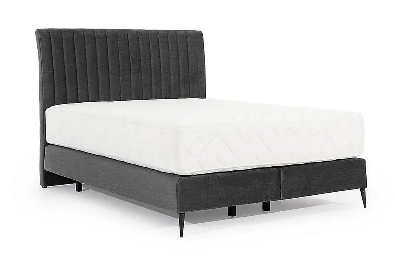 Katsuo Sängpaket Ramsäng 160x200 cm - Grå - Möbler - Säng - Komplett sängpaket