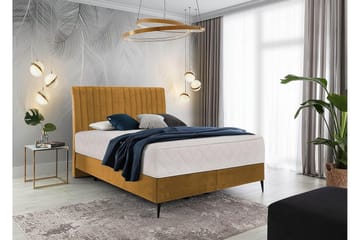Katsuo Sängpaket Ramsäng 160x200 cm - Gul - Möbler - Säng - Komplett sängpaket