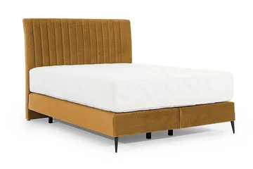 Katsuo Sängpaket Ramsäng 160x200 cm - Gul - Möbler - Säng - Komplett sängpaket