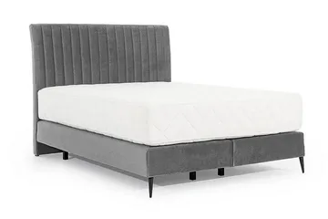 Katsuo Sängpaket Ramsäng 160x200 cm - Ljusgrå - Möbler - Säng - Komplett sängpaket