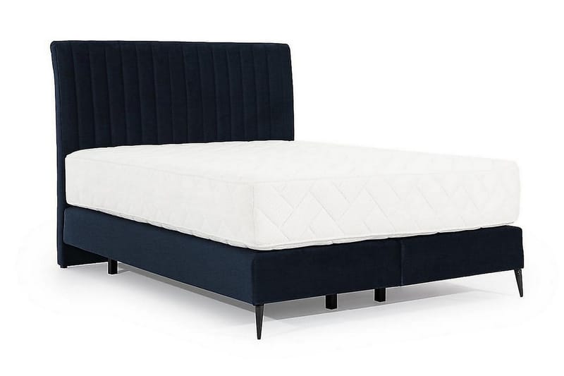 Katsuo Sängpaket Ramsäng 160x200 cm - Mörkblå - Möbler - Säng - Komplett sängpaket
