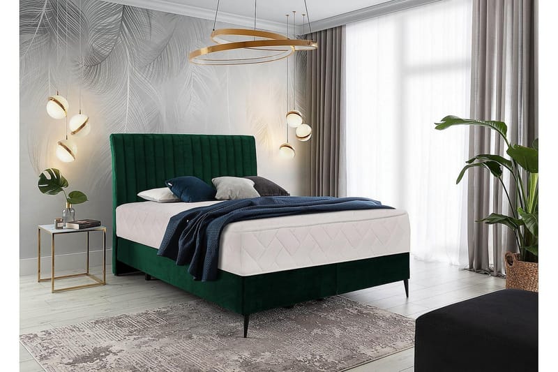 Katsuo Sängpaket Ramsäng 160x200 cm - Mörkgrå - Möbler - Säng - Komplett sängpaket