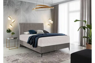 Katsuo Sängpaket Ramsäng 180x200 cm - Grå - Möbler - Säng - Komplett sängpaket