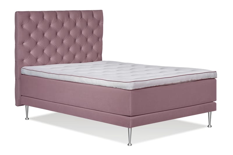 Kolina Komplett Sängpaket 140x200 - Cerise - Möbler - Säng - Kontinentalsäng