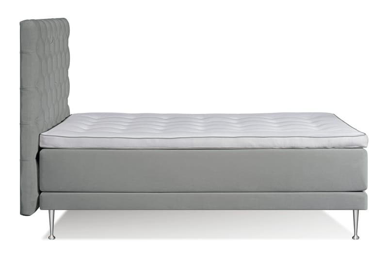 Kolina Komplett Sängpaket 140x200 - Ljusgrå - Möbler - Säng - Komplett sängpaket