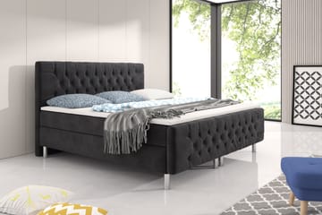Komplett Sängpaket Alessio Svart - 180x200 - Möbler - Säng - Komplett sängpaket