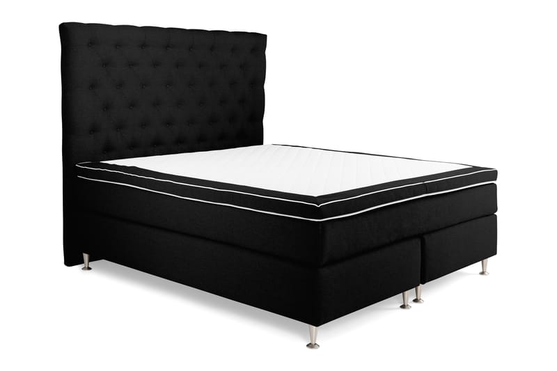 Komplett Sängpaket Boxford Kontinentalsäng 160x200 - Svart (+Fler val) - Möbler - Säng - Kontinentalsäng