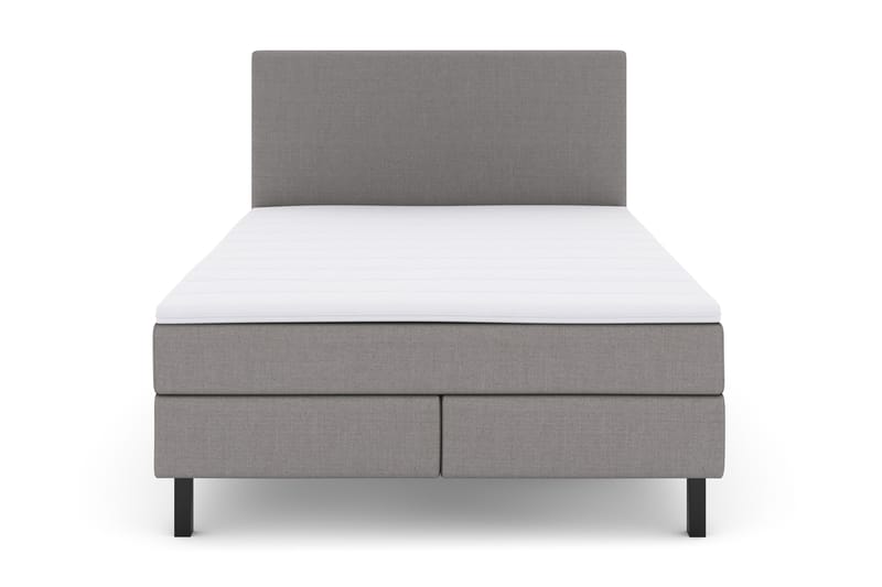 Komplett Sängpaket Choice No 2 140x200 - Ljusgrå|Svart - Möbler - Säng - Kontinentalsäng