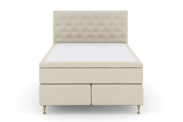 Komplett Sängpaket Choice No 5 160x200 Fast/Medium Watergel - Beige|Guld - Möbler - Säng - Kontinentalsäng