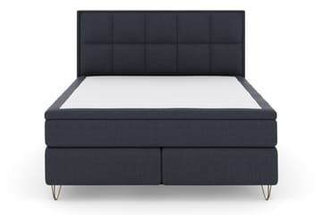 Komplett Sängpaket Choice No 5 180x200 Fast Latex - Blå|Metall V-form - Möbler - Säng - Kontinentalsäng