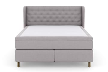 Komplett Sängpaket Choice No 5 180x200 Fast Latex - Ljusgrå|Koppar - Möbler - Säng - Kontinentalsäng